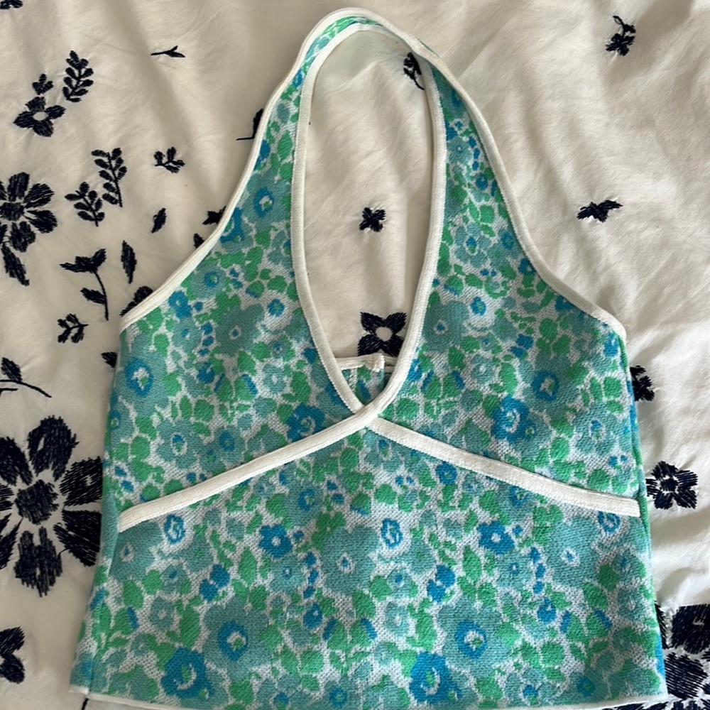 Zara halter top size small